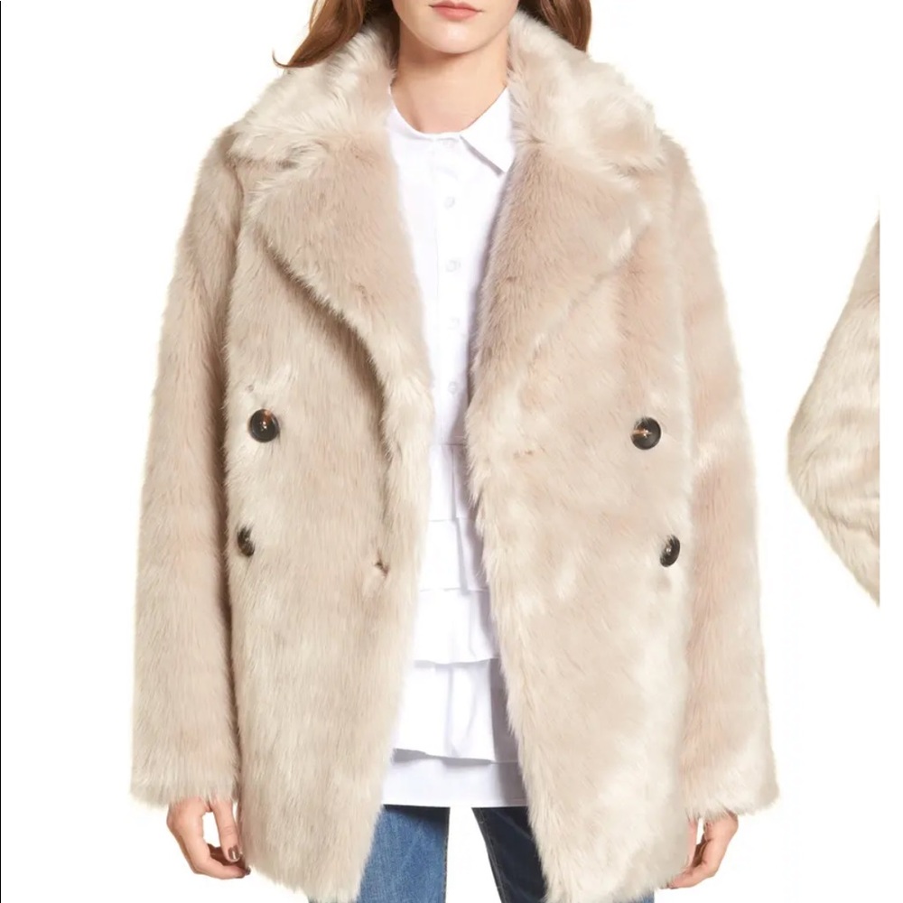 Faux Fur Coat